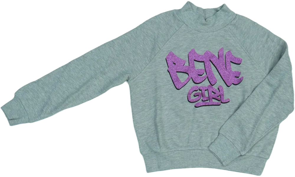 Szürke Benetton Pulóver EU 128 / UK 8 év / US 8 év/M