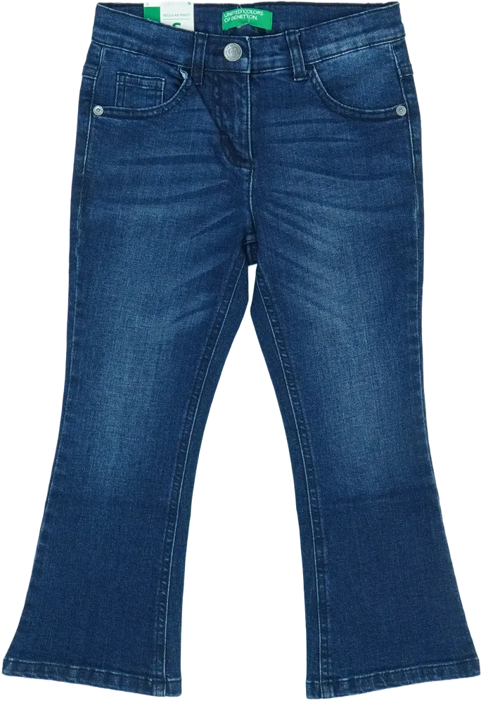 Kék Benetton Farmernadrág EU 122 / UK 7 év / US 7 év/M