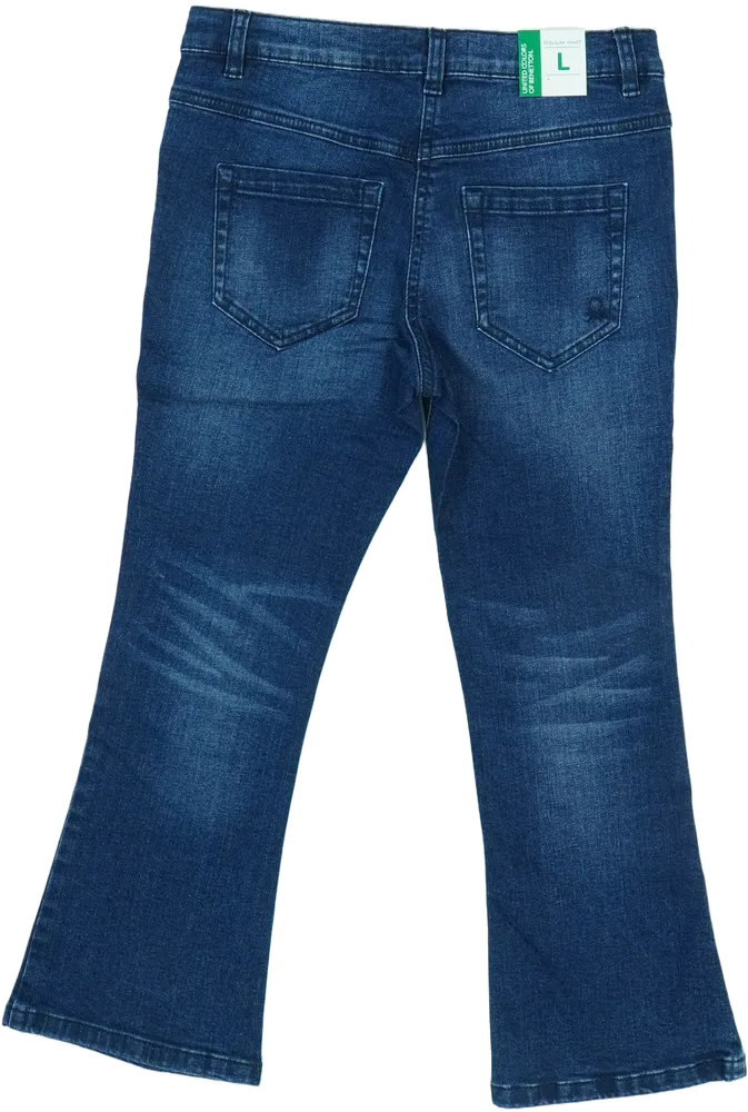 Kék Benetton Farmernadrág EU 134 / UK 9 év / US 9 év/L