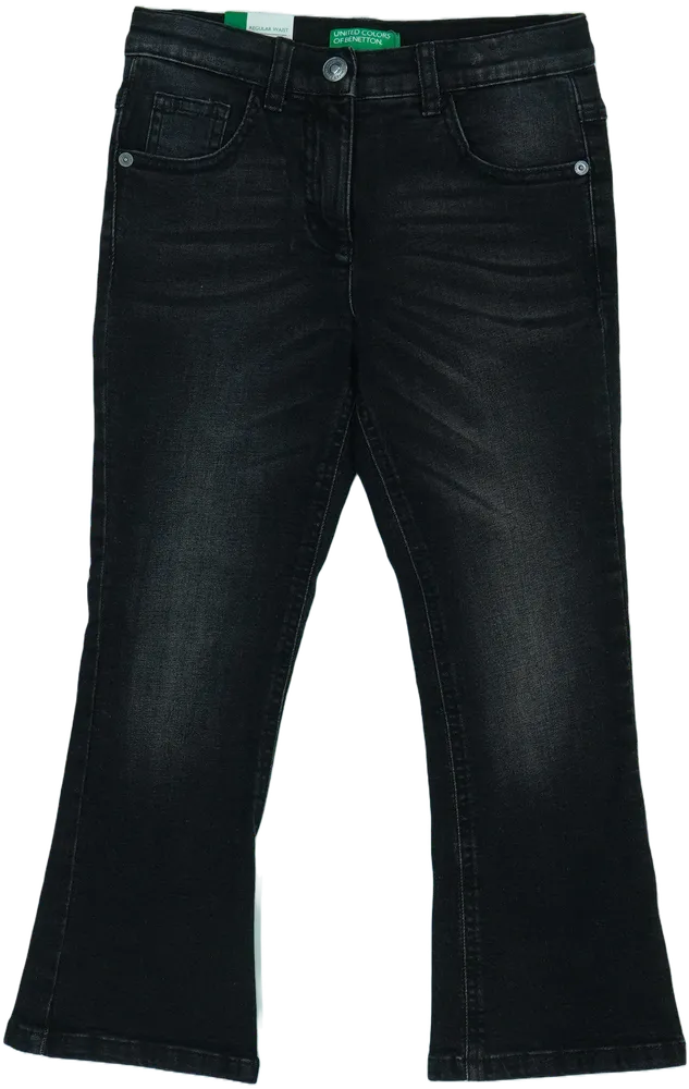 Fekete Benetton Farmernadrág EU 128 / UK 8 év / US 8 év/M