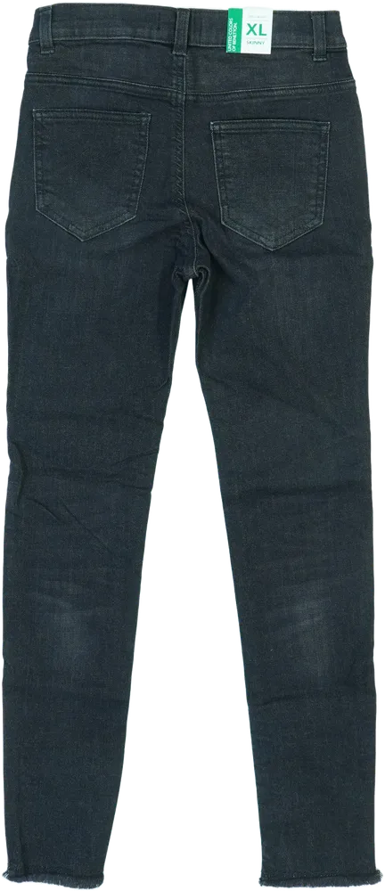 Fekete Benetton Farmernadrág EU 146 / UK 11 év / US 12 év/L