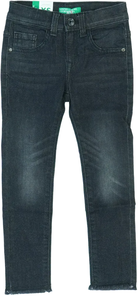 Fekete Benetton Farmernadrág EU 110 / UK 5 év / US 5 év/XS