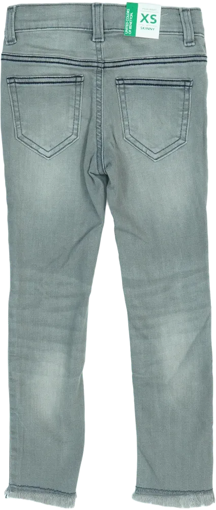 Szürke Benetton Farmernadrág EU 110 / UK 5 év / US 5 év/XS