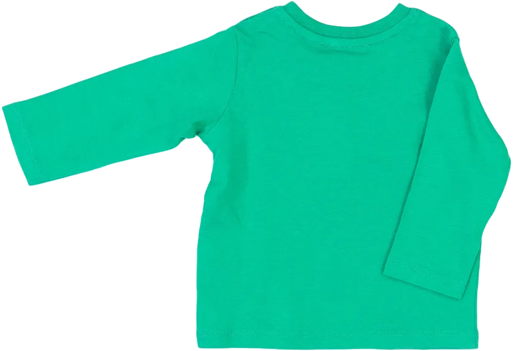 Zöld Benetton Hosszú ujjú felső EU 74 / UK 6-9 hónap / US 6-9 hónap