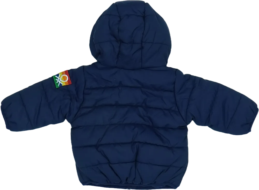 Kék Benetton Télikabát EU 62 / UK 0-3 hónap / US 0-3 hónap