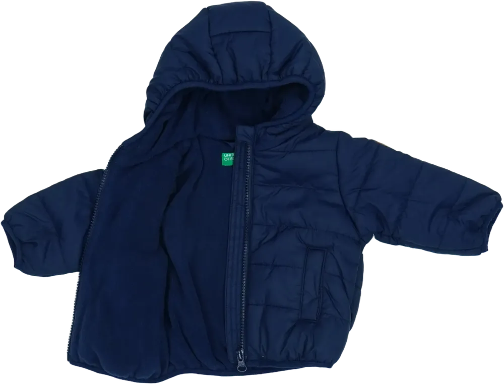 Kék Benetton Télikabát EU 62 / UK 0-3 hónap / US 0-3 hónap