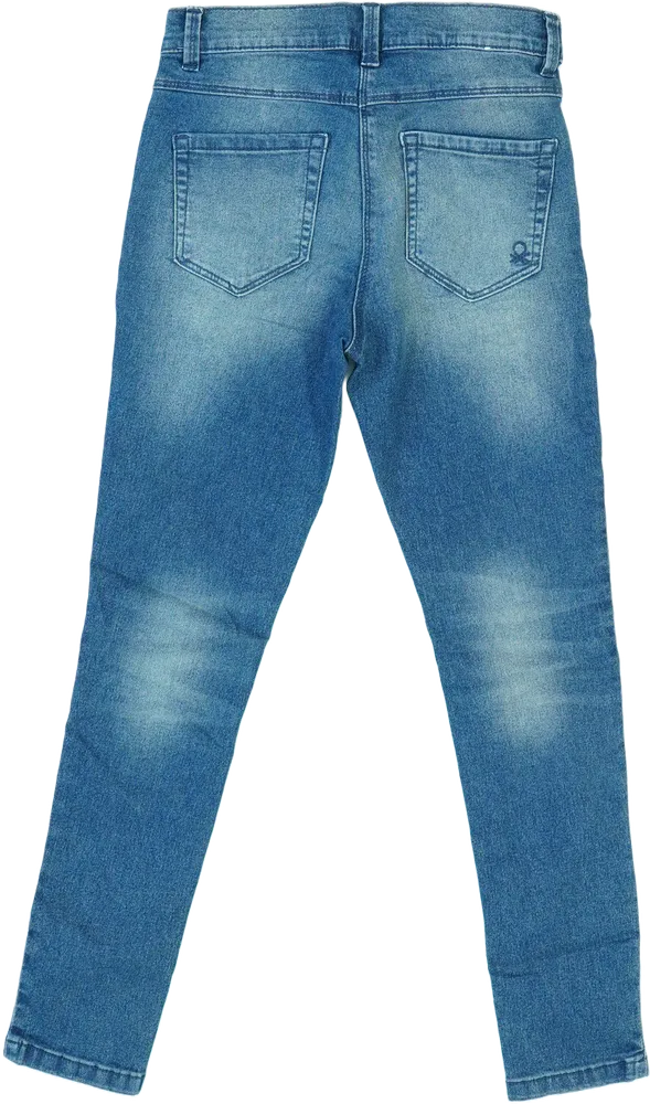 Kék Benetton Farmernadrág EU 134 / UK 9 év / US 9 év/L