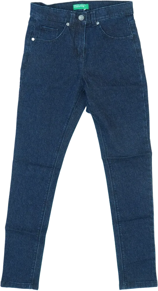 Kék Benetton Farmernadrág EU 146 / UK 11 év / US 12 év/L