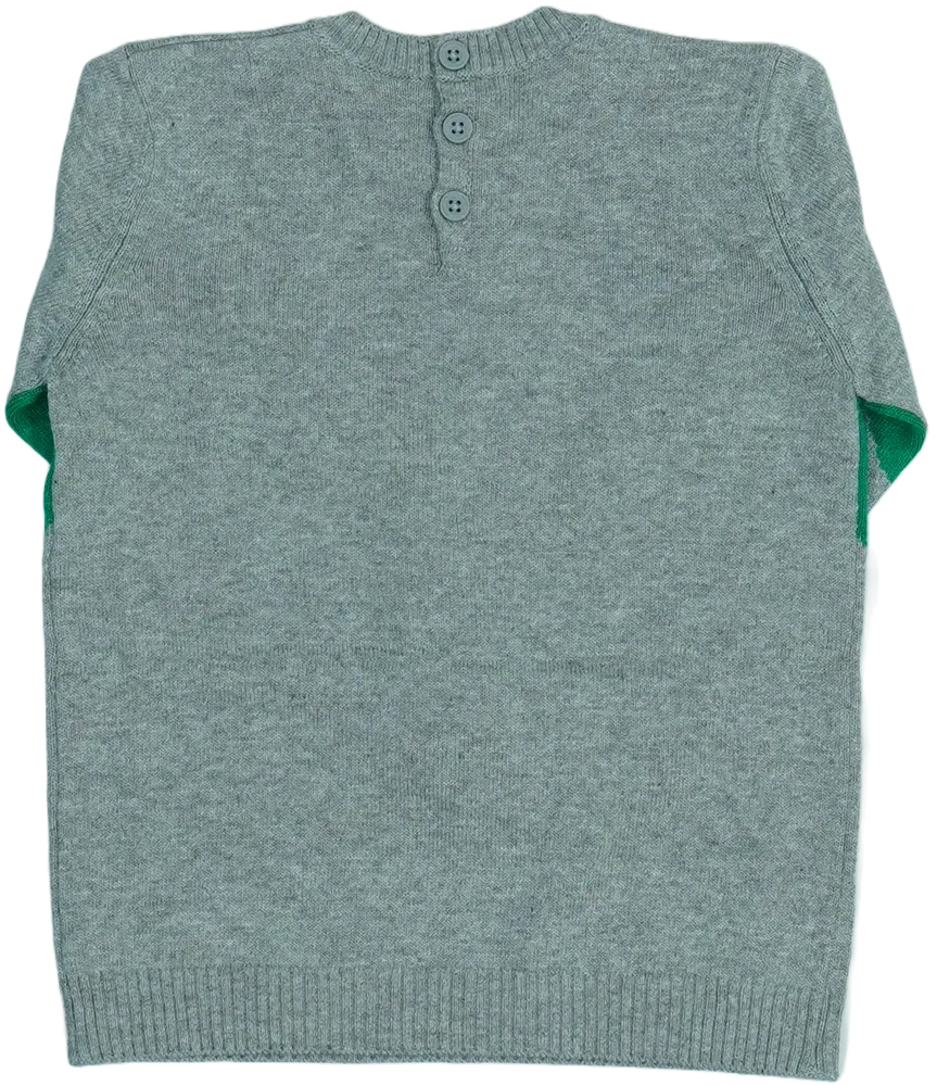 Zöld Benetton Kötött pulcsi EU 86 / UK 12-18 hónap / US 18 hónap