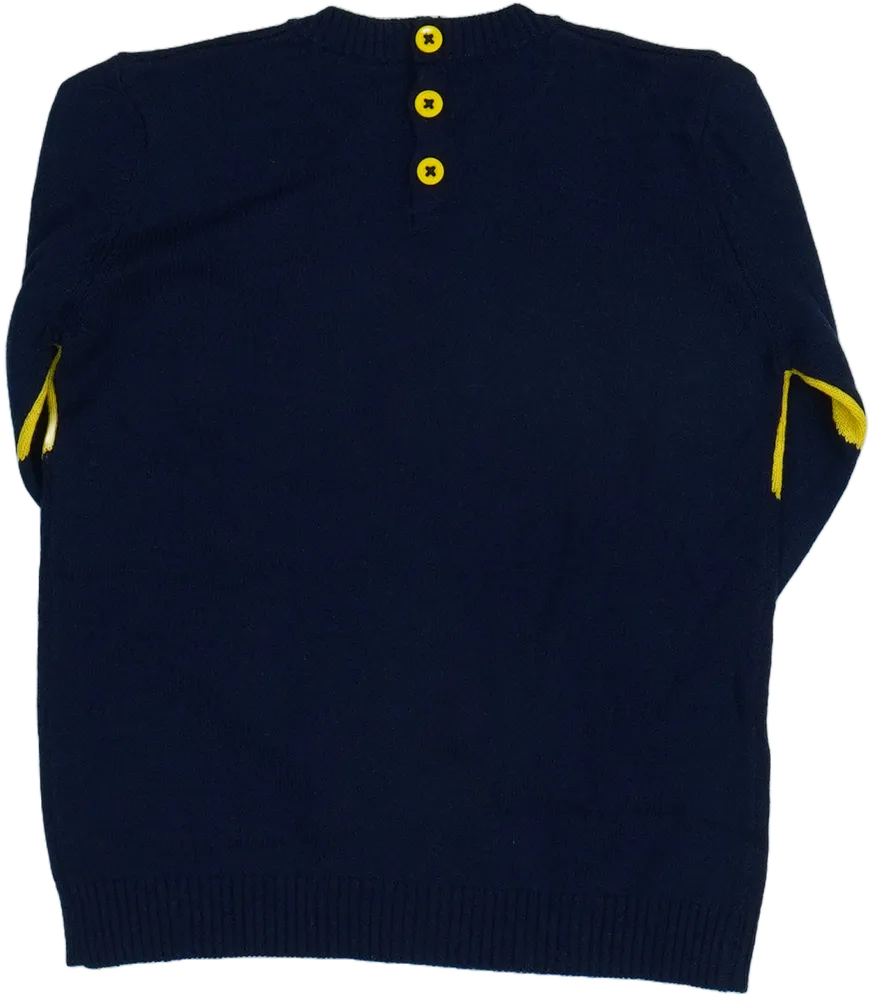 Sárga Benetton Kötött pulcsi EU 86 / UK 12-18 hónap / US 18 hónap