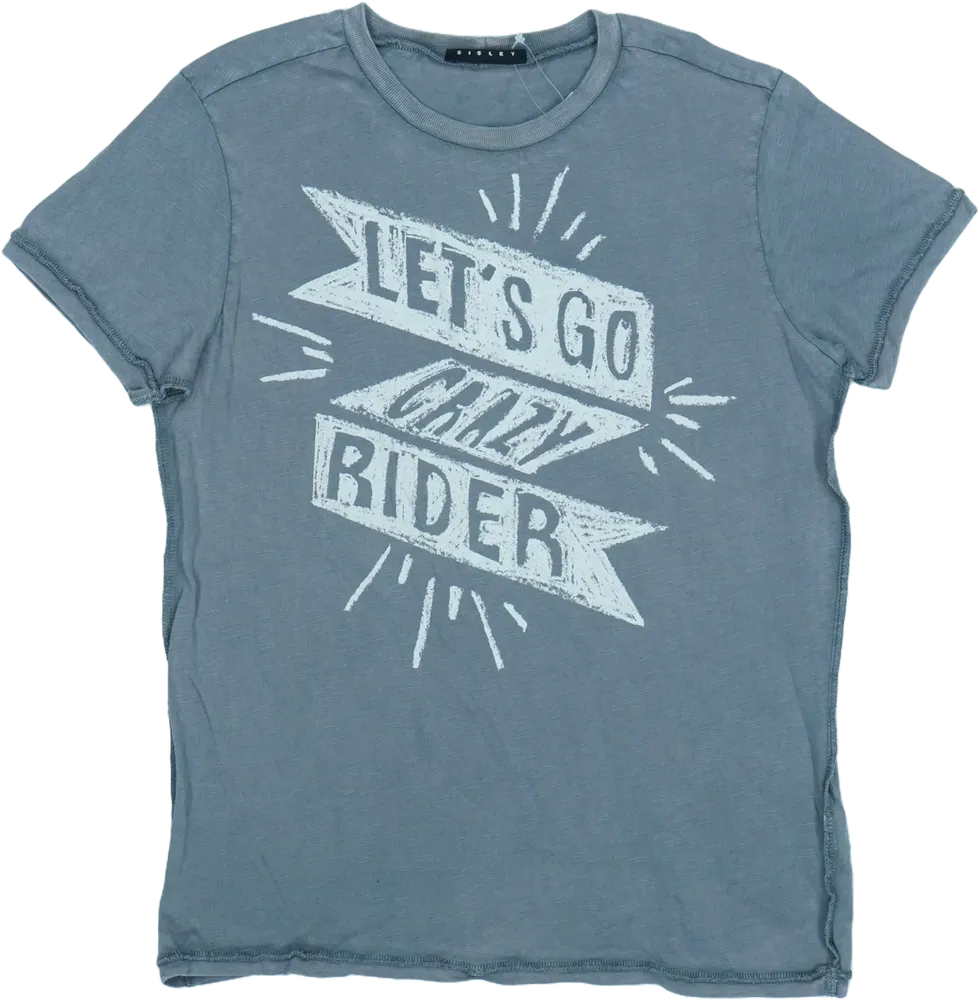 Szürke Sisley Póló EU 152 / UK 12 év / US 12 év/L