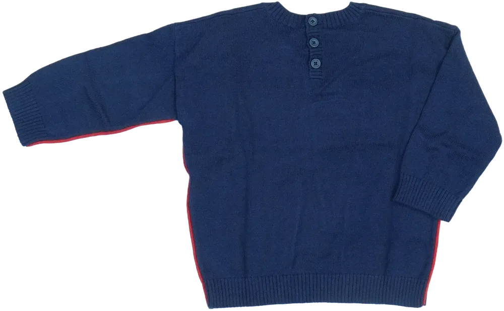 Kék Benetton Pulóver EU 80 / UK 9-12 hónap / US 12 hónap