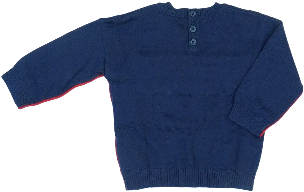 Kék Benetton Pulóver EU 68 / UK 3-6 hónap / US 3-6 hónap