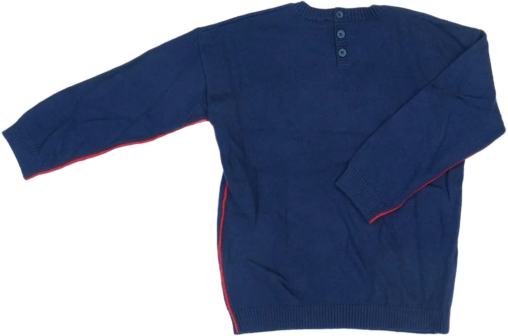 Kék Benetton Pulóver EU 104 / UK 4 év / US 4T/XS