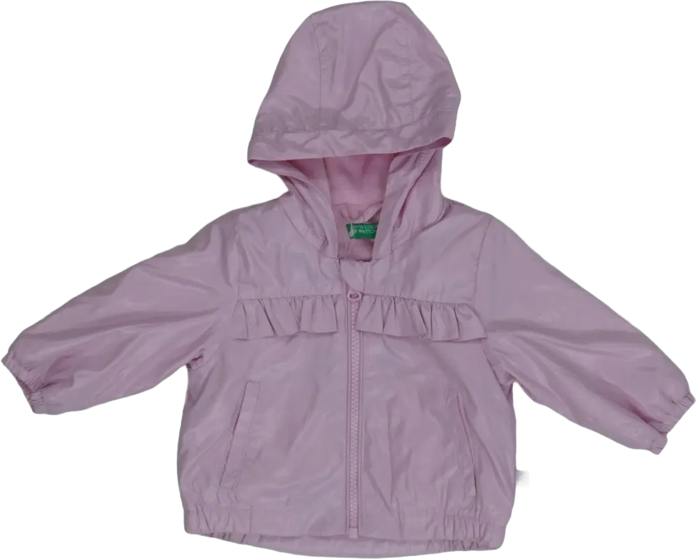 Rózsaszín Benetton Esőkabát EU 68 / UK 3-6 hónap / US 3-6 hónap