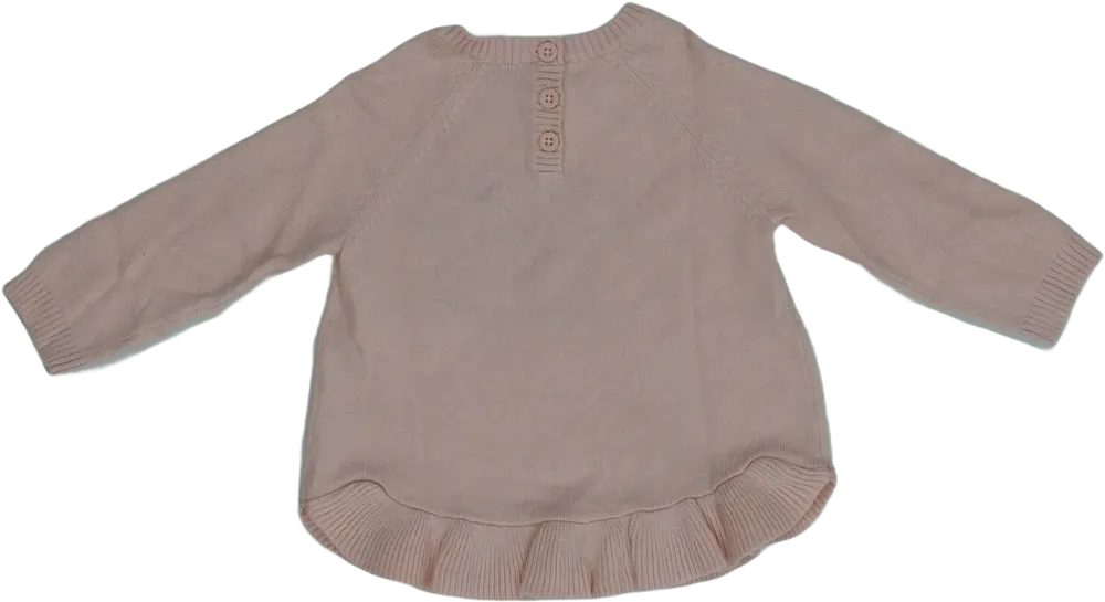 Rózsaszín Benetton Kötött pulcsi EU 56 / UK Újszülött / US Újszülött