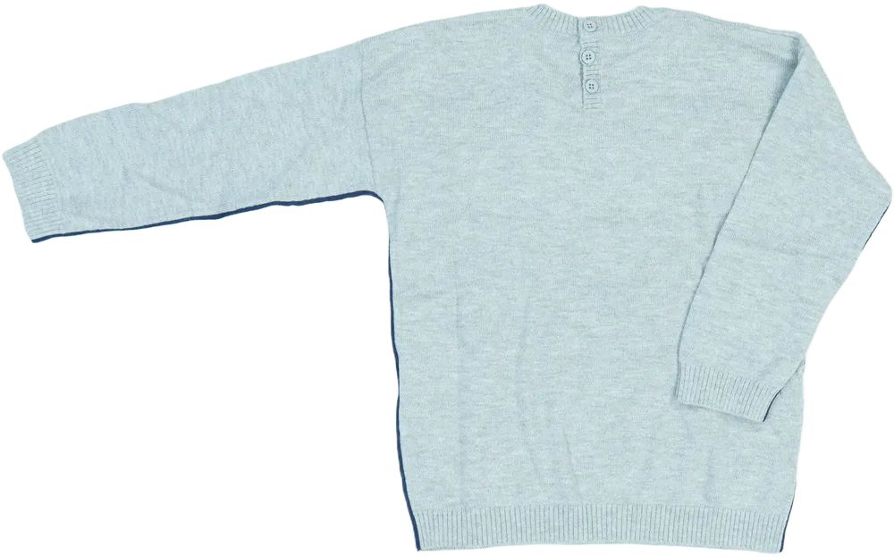 Szürke Benetton Pulóver EU 104 / UK 4 év / US 4T/XS