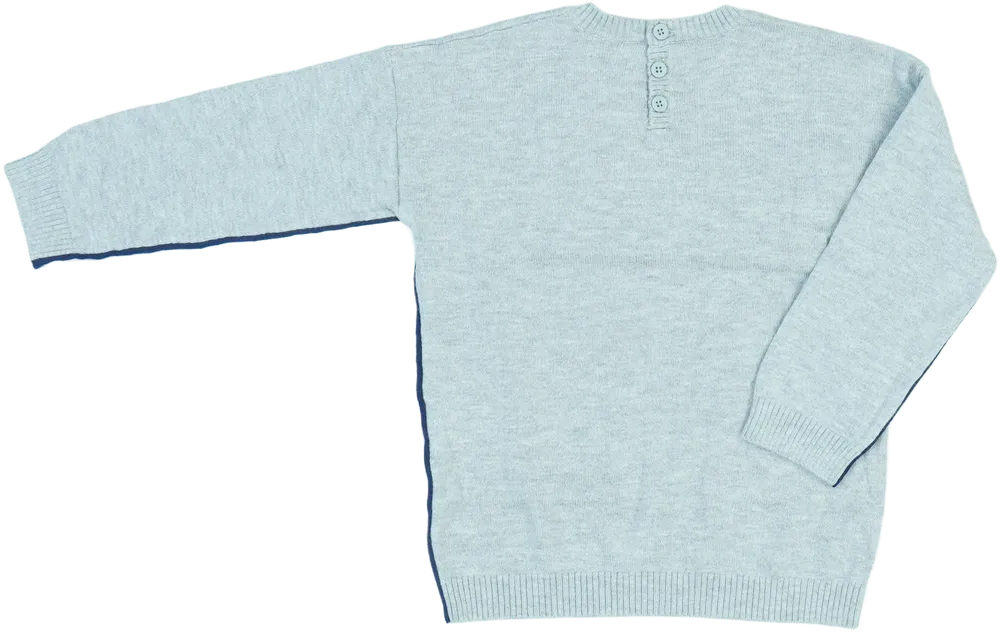 Szürke Benetton Pulóver EU 98 / UK 3 év / US 3T