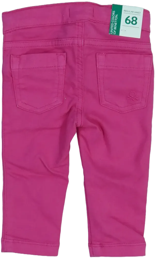 Rózsaszín Benetton Leggings EU 74 / UK 6-9 hónap / US 6-9 hónap