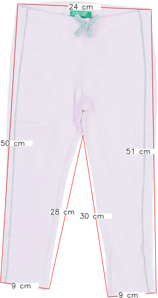 Zöld Benetton Leggings EU 98 / UK 3 év / US 3T