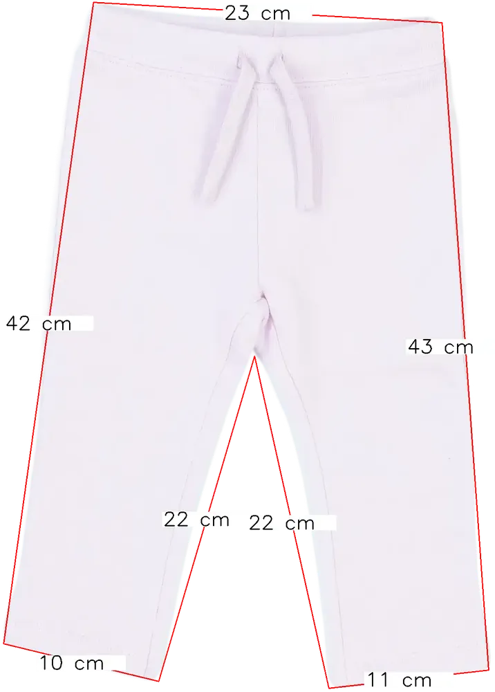 Rózsaszín Benetton Melegítőnadrág EU 80 / UK 9-12 hónap / US 12 hónap