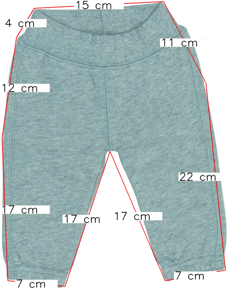 Szürke Benetton Melegítőnadrág EU 62 / UK 0-3 hónap / US 0-3 hónap