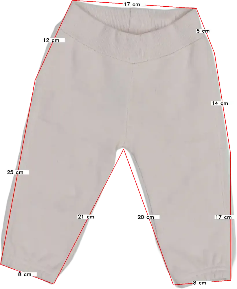 Rózsaszín Benetton Melegítőnadrág EU 74 / UK 6-9 hónap / US 6-9 hónap