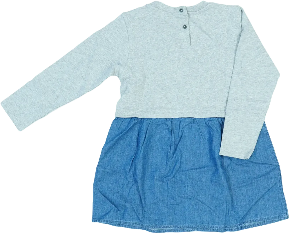 Kék Benetton Ruha EU 104 / UK 4 év / US 4T/XS