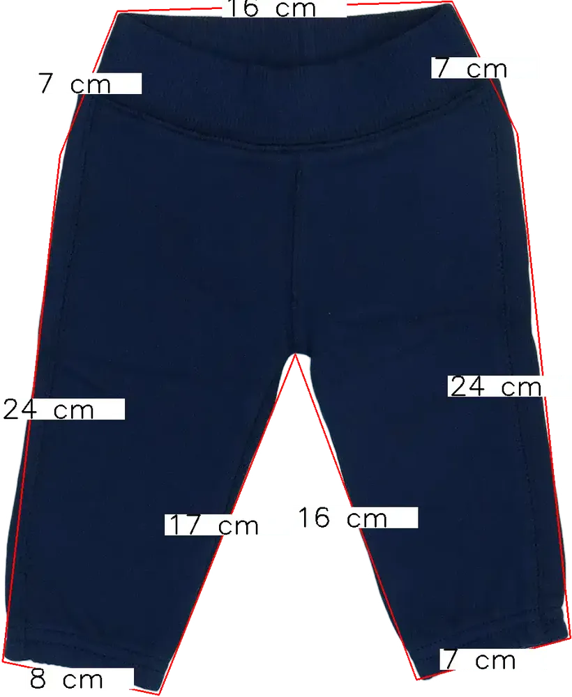 Kék Benetton Melegítőnadrág EU 62 / UK 0-3 hónap / US 0-3 hónap
