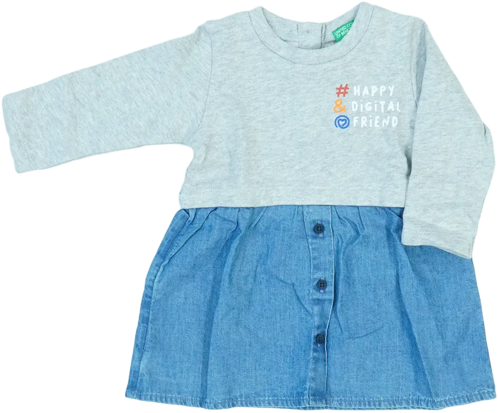 Kék Benetton Ruha EU 62 / UK 0-3 hónap / US 0-3 hónap