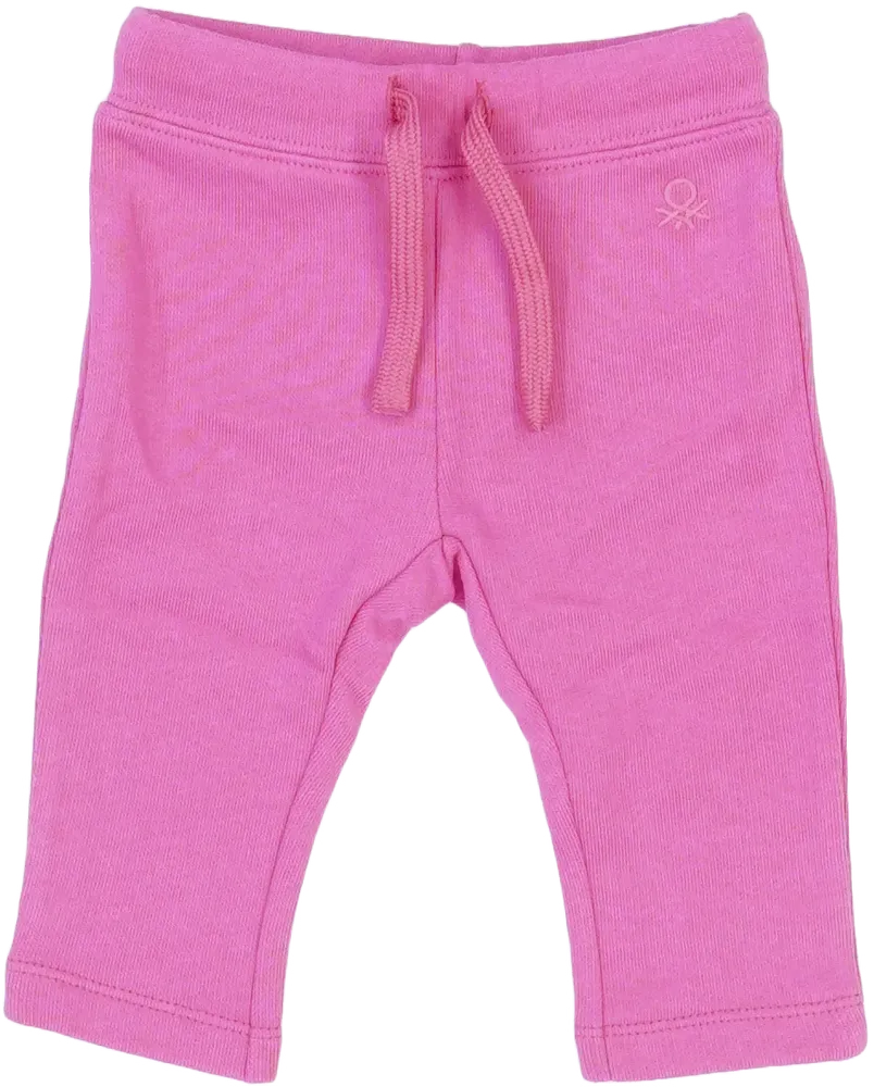 Rózsaszín Benetton Melegítőnadrág EU 68 / UK 3-6 hónap / US 3-6 hónap