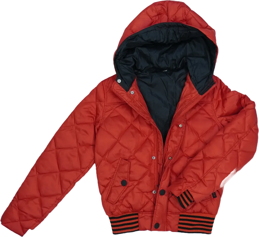 Piros Sisley Átmeneti kabát EU 164 / UK 14 év / US 14 év/XL