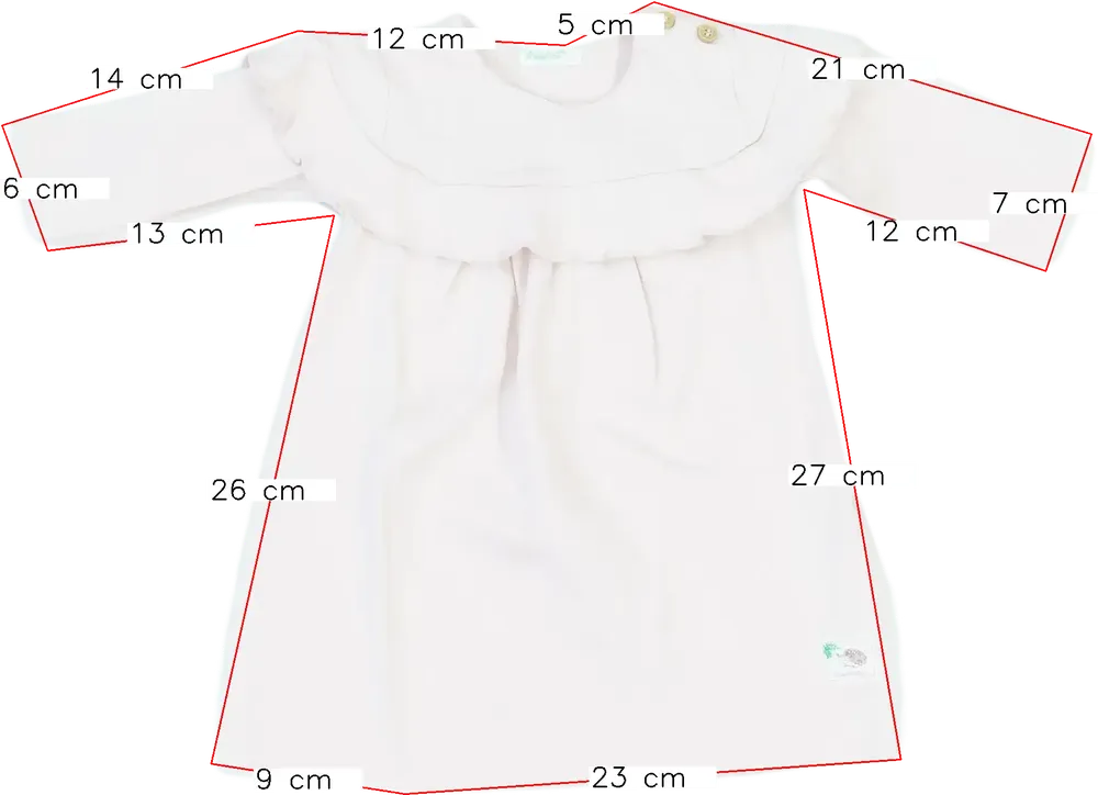 Rózsaszín Benetton Ruha EU 62 / UK 0-3 hónap / US 0-3 hónap