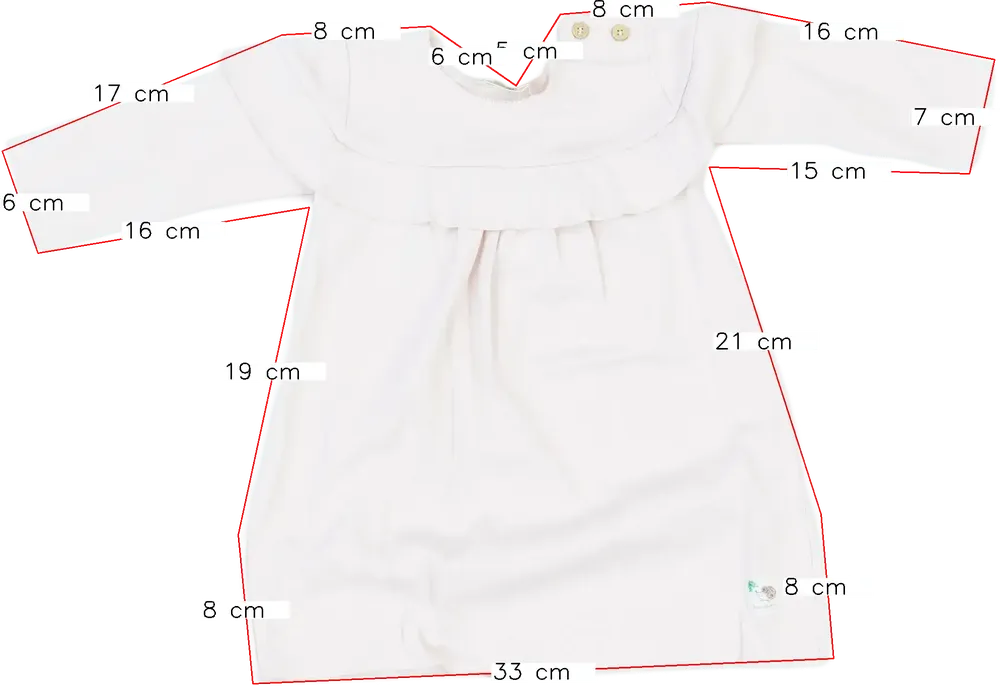 Rózsaszín Benetton Ruha EU 68 / UK 3-6 hónap / US 3-6 hónap