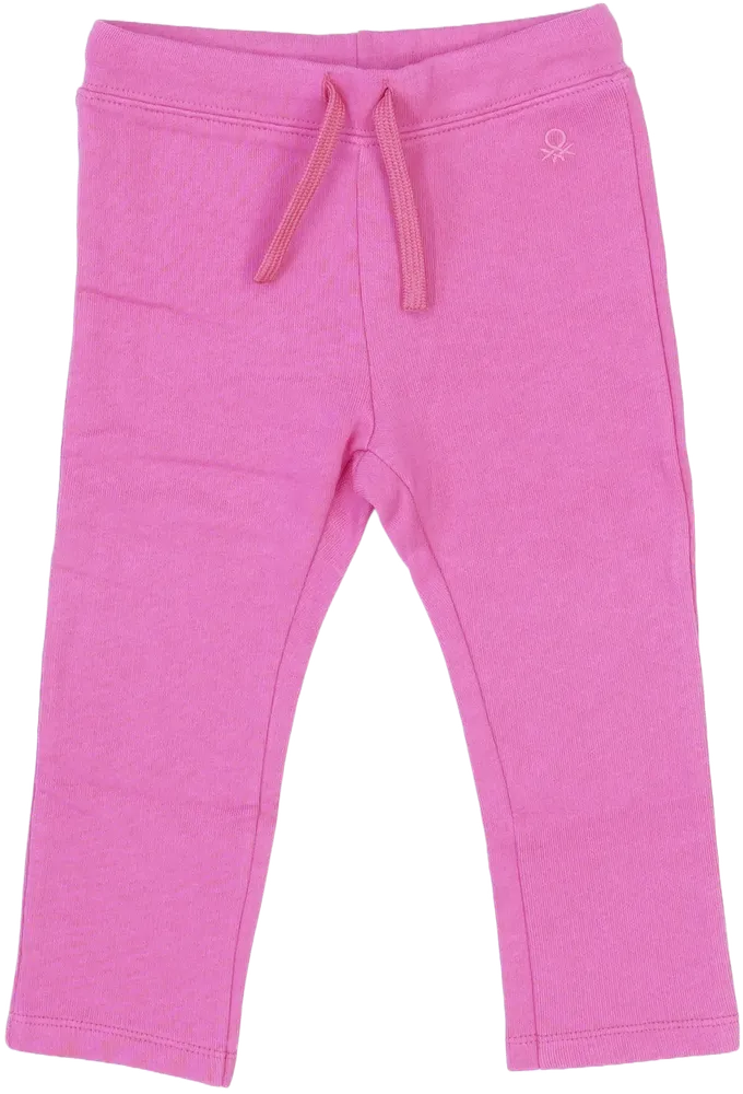 Rózsaszín Benetton Melegítőnadrág EU 86 / UK 12-18 hónap / US 18 hónap