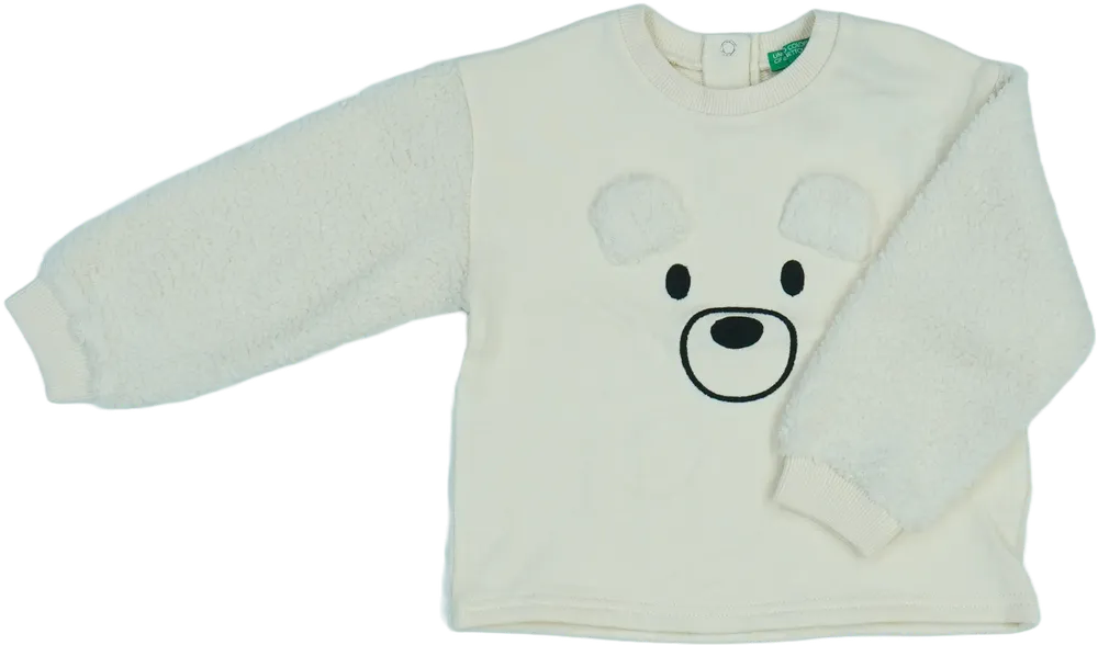 Barna Benetton Pulóver EU 98 / UK 3 év / US 3T