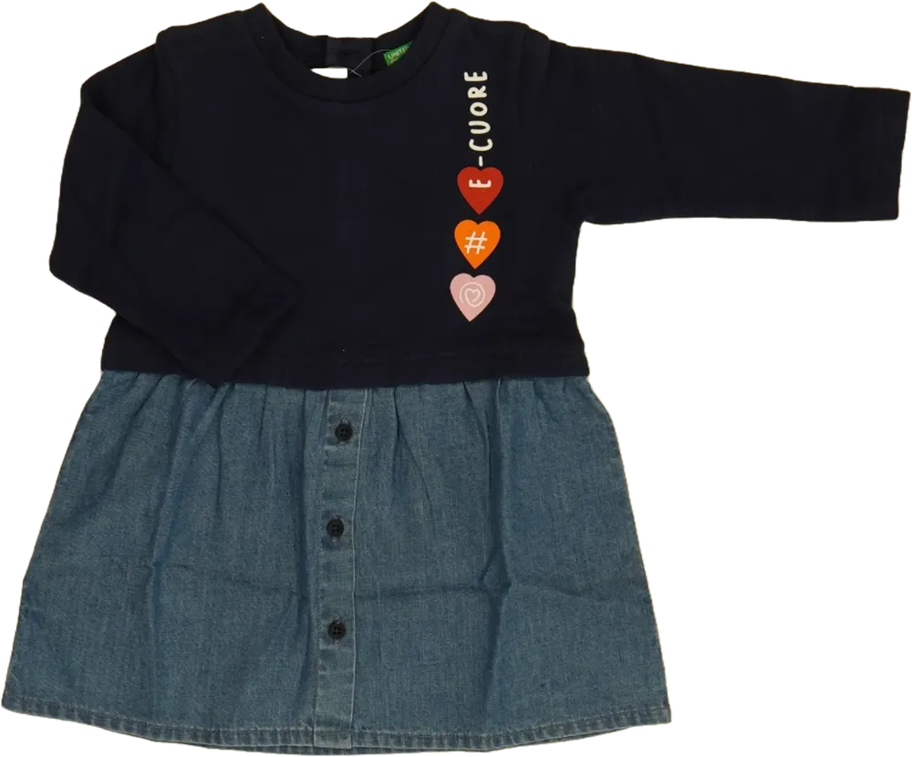 Kék Benetton Ruha EU 62 / UK 0-3 hónap / US 0-3 hónap
