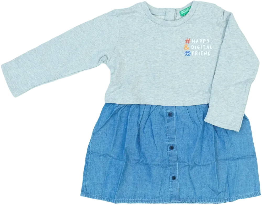 Kék Benetton Ruha EU 86 / UK 12-18 hónap / US 18 hónap