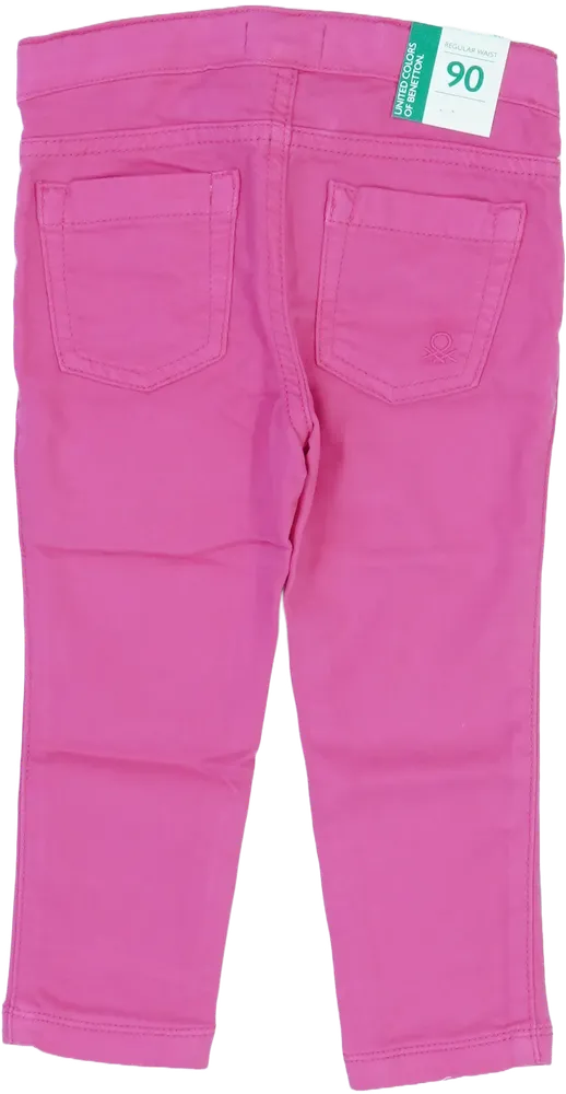 Rózsaszín Benetton Hosszúnadrág EU 92 / UK 2 év / US 2T