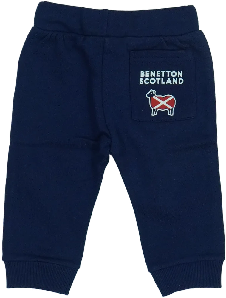 Kék Benetton Melegítőnadrág EU 74 / UK 6-9 hónap / US 6-9 hónap