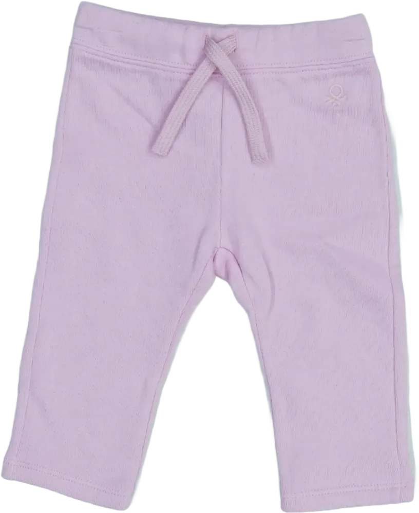 Rózsaszín Benetton Melegítőnadrág EU 74 / UK 6-9 hónap / US 6-9 hónap