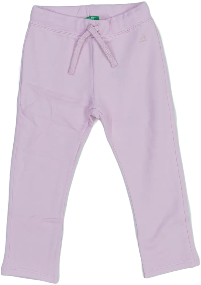 Rózsaszín Benetton Melegítőnadrág EU 104 / UK 4 év / US 4T/XS