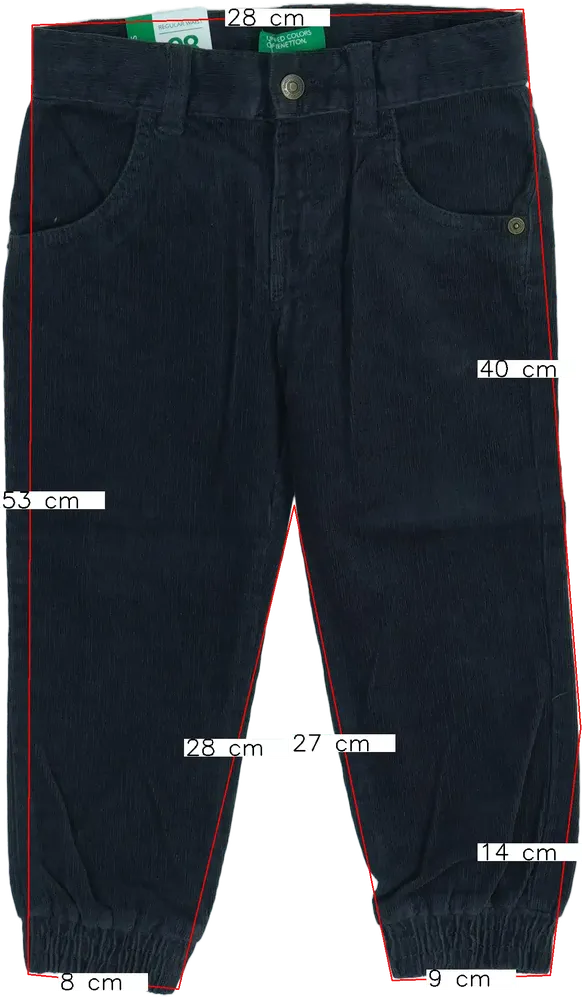 Szürke Benetton Hosszúnadrág EU 98 / UK 3 év / US 3T