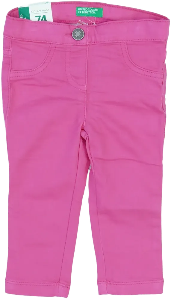 Rózsaszín Benetton Hosszúnadrág EU 80 / UK 9-12 hónap / US 12 hónap