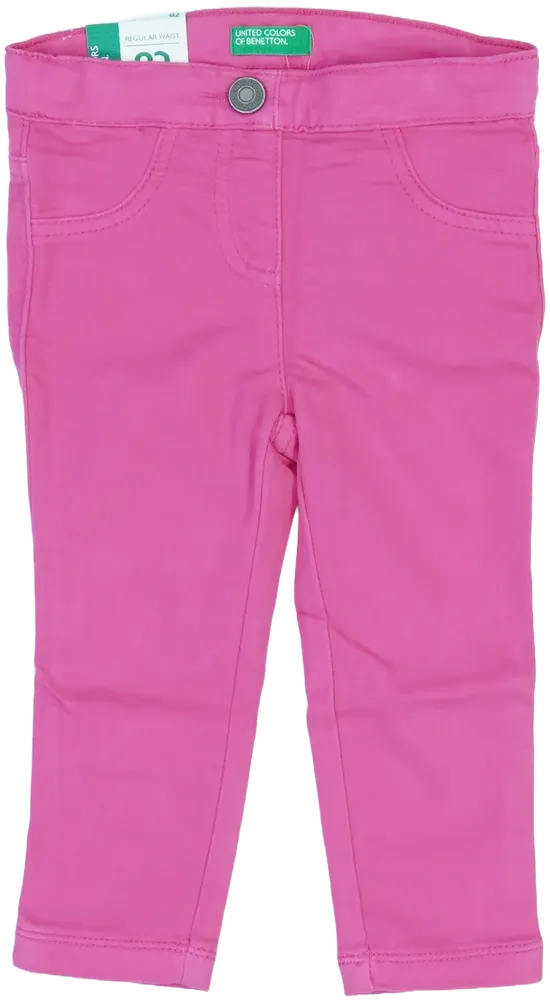 Rózsaszín Benetton Hosszúnadrág EU 80 / UK 9-12 hónap / US 12 hónap