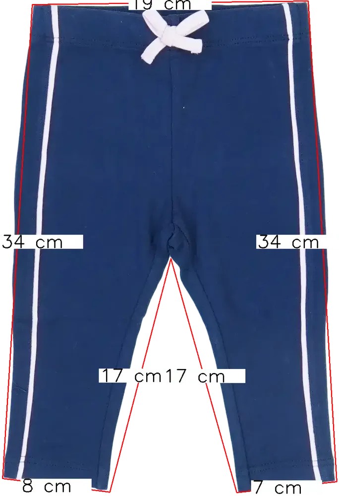 Kék Benetton Leggings EU 74 / UK 6-9 hónap / US 6-9 hónap