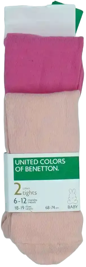 Rózsaszín Benetton Csomag - Harisnyák EU 80 / UK 9-12 hónap / US 12 hónap