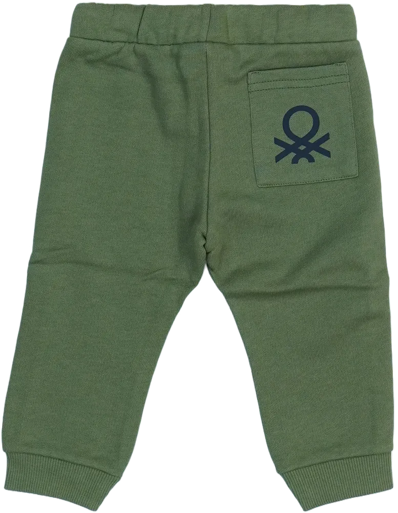 Zöld Benetton Melegítőnadrág EU 80 / UK 9-12 hónap / US 12 hónap