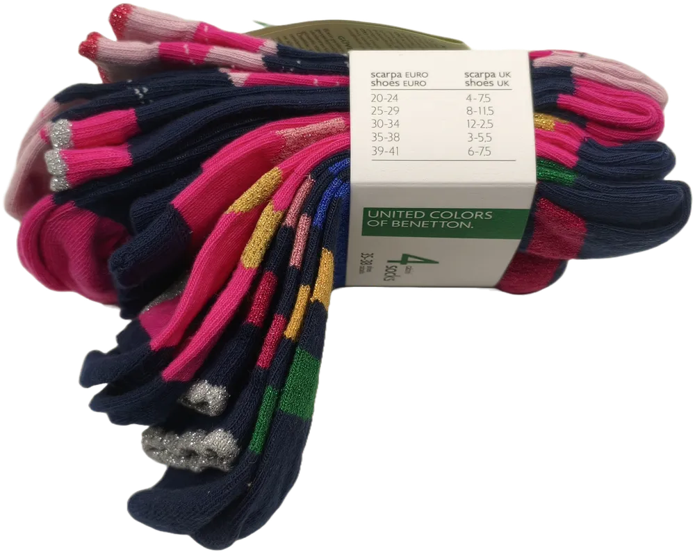 Többszínű Benetton Csomag - Zoknik EU 38
