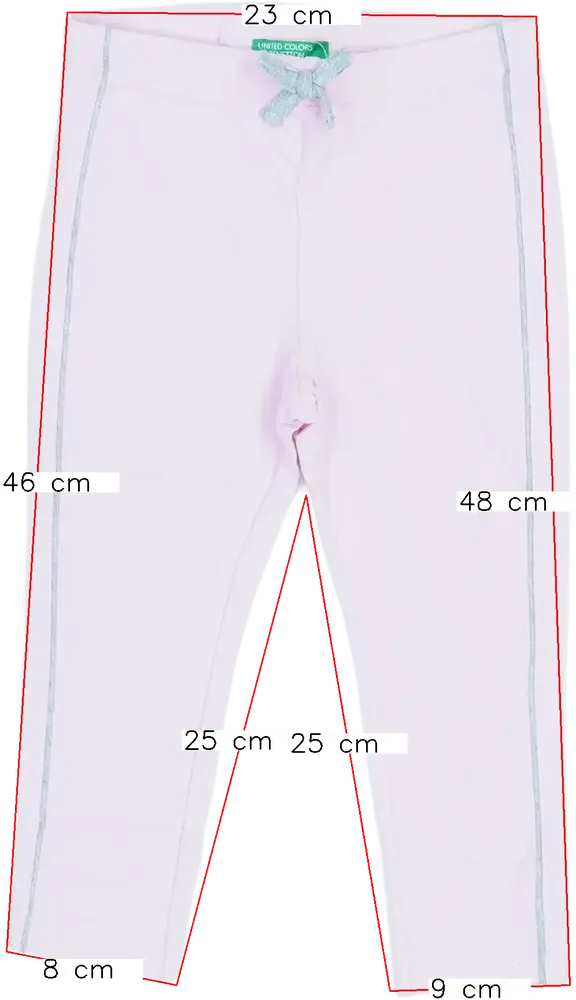 Zöld Benetton Leggings EU 92 / UK 2 év / US 2T